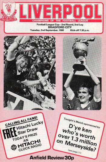 Match programme